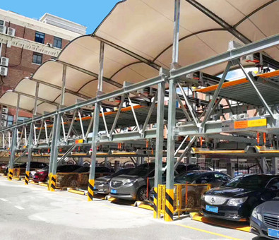 三層升降橫移車庫(kù)